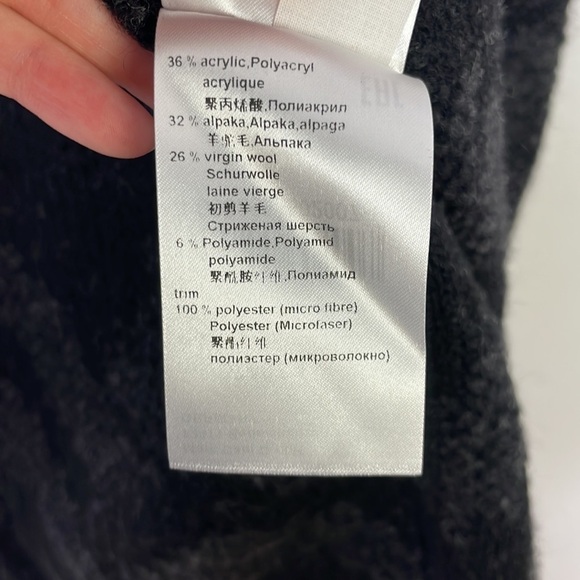 MARC Cain alpaga wool blend chevron soft cardigan - Picture 7 of 10